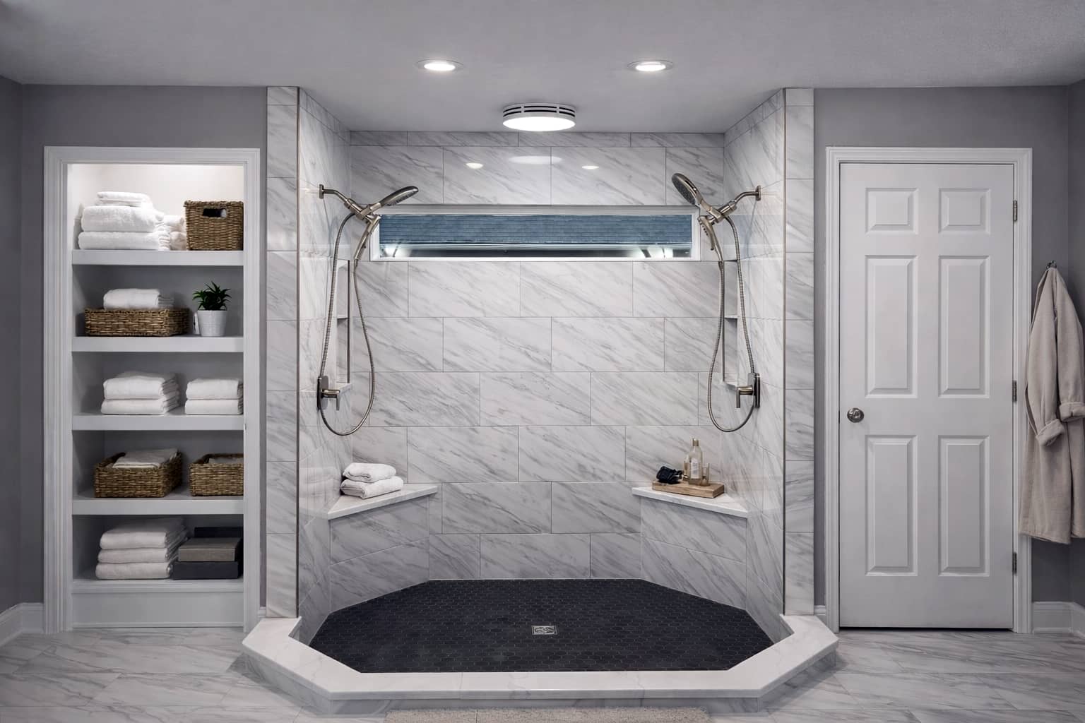 modern remodeled bathroom